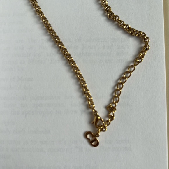 Dior 18K gold plated necklace - Picture 6 of 9